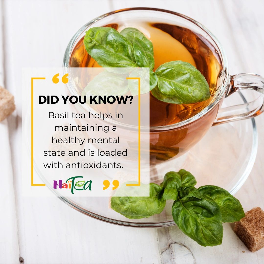 10 Amazing Benefits of Drinking Basil Tea